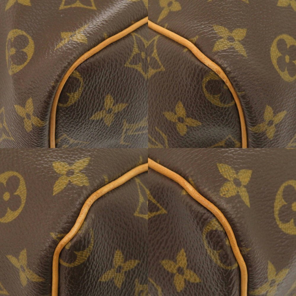 LOUIS VUITTON Brown Monogram Keepall 60 Boston Bag - Picture 4 of 10